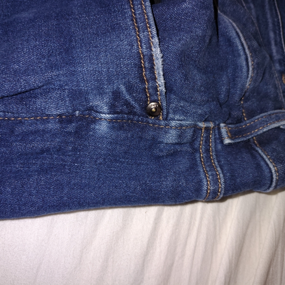 Womens Lane Bryant Jeans,Low Boot Cut BlueJeans,Deluxe Fit w/Flex Magic Waistban - Picture 4 of 8